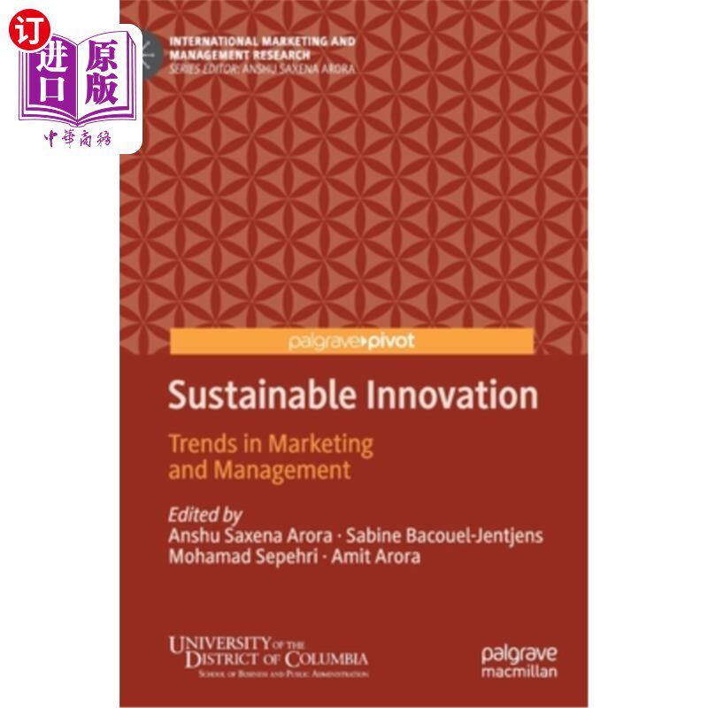海外直订Sustainable Innovation: Trends in Marketing and Management 可持续创新:市场营销与管理趋势