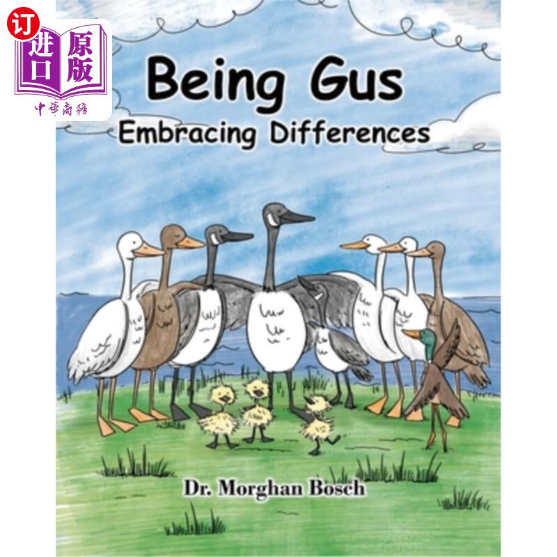 海外直订Being Gus: Embracing Differences 做格斯:拥抱差异