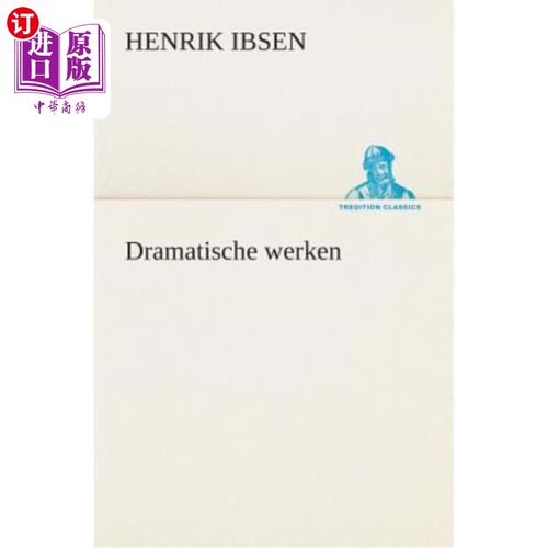 海外直订荷兰语 Dramatische werken 戏剧作品
