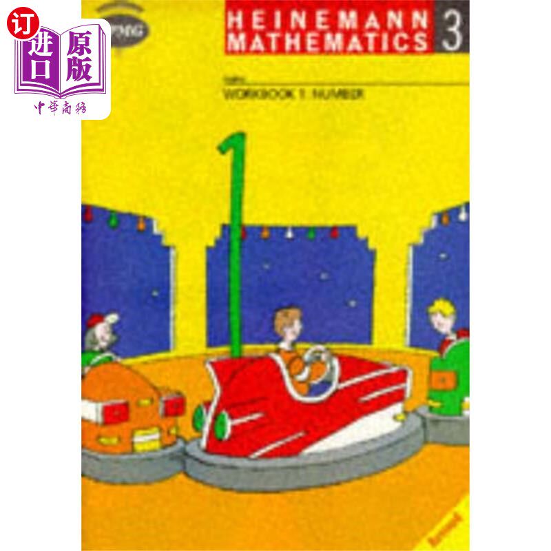 海外直订Heinemann Maths 3: Workbook 1 Number (8 pack) 海涅曼数学3:练习册1编号(8包)