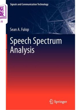 海外直订Speech Spectrum Analysis 语音频谱分析