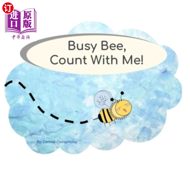 海外直订Busy Bee, Count With Me! 忙碌的蜜蜂,和我一起数!