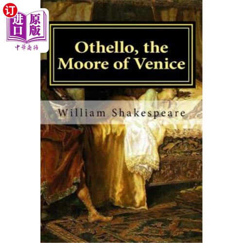 海外直订Othello, the Moore of Venice 奥瑟罗，威尼斯的摩尔
