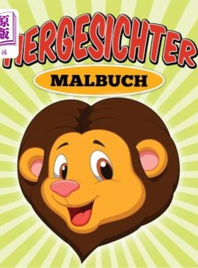 海外直订-Tiergesichter - Malbuch -蒂尔吉斯切特-马尔布赫