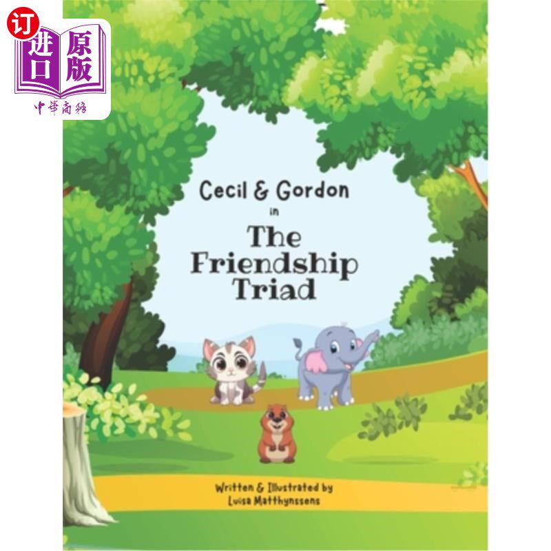 海外直订Cecil & Gordon in: The Friendship Triad 塞西尔和戈登在《友谊三人组》中