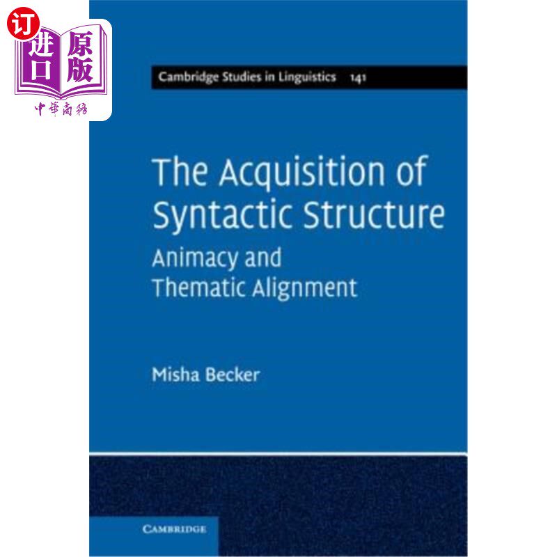 海外直订The Acquisition of Syntactic Structure 句法结构的习得