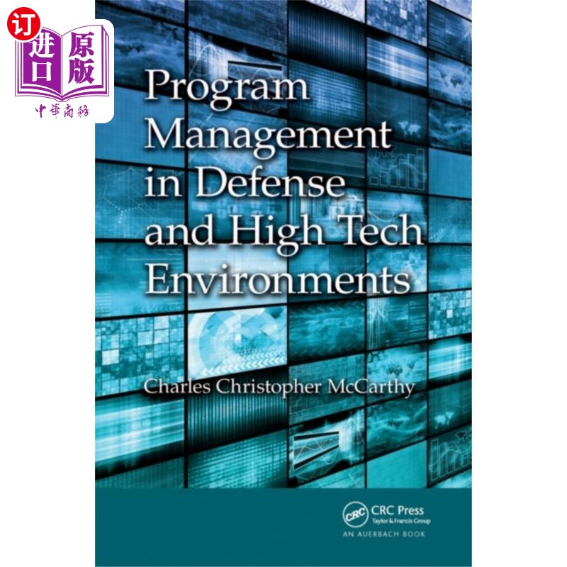 海外直订Program Management in Defense and High Tech Envi... 国防和高科技环境中的项目管理