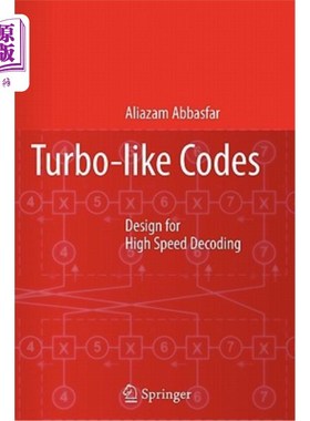 海外直订Turbo-Like Codes: Design for High Speed Decoding 类Turbo码的高速译码设计