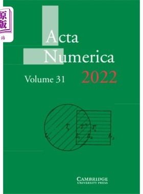 海外直订Acta Numerica 2022: Volume 31 数字期刊 2022：第 31 卷