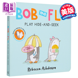 Seek Bob 鲍勃和弗洛玩捉迷藏 Hide Flo 6岁 Ashdown 英文原版 中商原版 动物故事 Play Rebecca and 现货 儿童绘本