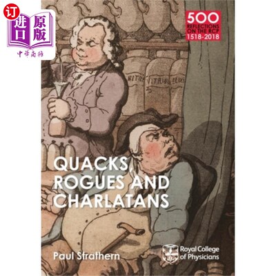 海外直订Quacks, Rogues and Charlatans of the RCP 皇家骑士团的江湖骗子和骗子