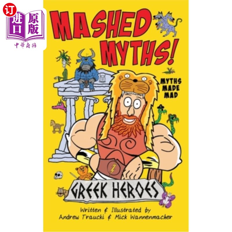 海外直订Mashed Myths: Greek Heroes 粉碎的神话:希腊英雄