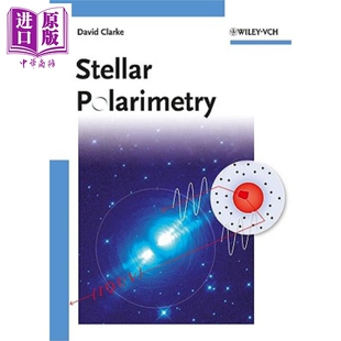 Polarimetry David Clarke 现货 中商原版 Stellar 英文原版 Wiley 恒星旋光测定法