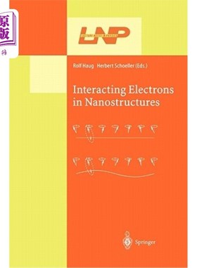 海外直订Interacting Electrons in Nanostructures 纳米结构中的相互作用电子