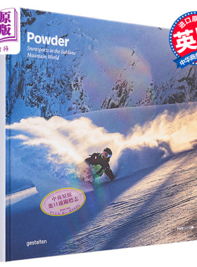 雪粉 滑雪和单板滑雪 Gestalten 英文原版 Snow Powder Skiing and Snowboarding【中商原版】