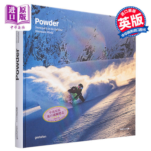 雪粉 滑雪和单板滑雪 Gestalten 英文原版 Snow Powder Skiing and Snowboarding【中商原版】