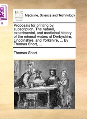 海外直订医药图书Proposals for Printing by Subscription, the Natural, Experimental, and Medicinal 订阅印刷的建议，德