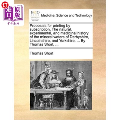 海外直订医药图书Proposals for Printing by Subscription, the Natural, Experimental, and Medicinal 订阅印刷的建议，德