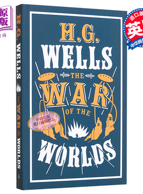 H.G.威尔斯 世界大战 英文原版 Evergreens系列 The War of the Worlds H.G.Wells【中商原版】
