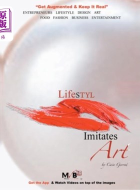 海外直订LifeSTYL Imitates ART: The Media Video Book LifeSTYL模仿艺术：媒体视频书