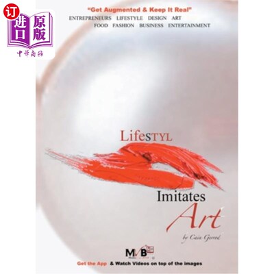 海外直订LifeSTYL Imitates ART: The Media Video Book LifeSTYL模仿艺术：媒体视频书