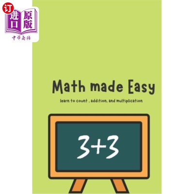 海外直订Learning to Count with Addition and Multiplication: Learning Math 学习用加法和乘法计数:学习数学