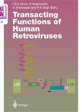 海外直订医药图书Transacting Functions of Human Retroviruses 人类逆转录病毒的交易功能
