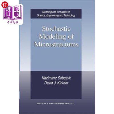 海外直订Stochastic Modeling of Microstructures 微观结构的随机建模