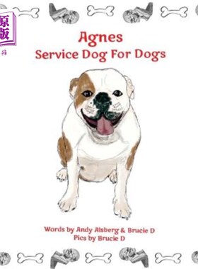 海外直订Agnes Service Dog For Dogs 艾格尼丝服务犬