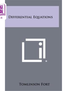 海外直订Differential Equations 微分方程