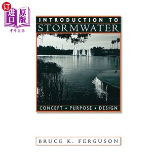 Concept Purpose Design 海外直订Introduction 目 Stormwater 雨水简介：概念 设计