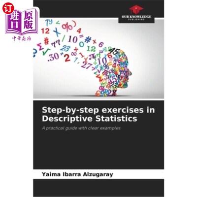 海外直订Step-by-step exercises in Descriptive Statistics 逐步练习的描述性统计