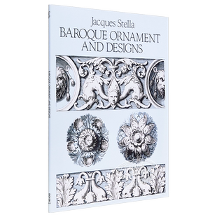 Baroque Ornament and Designs 进口艺术 巴洛克式装饰品及设计【中商原版】