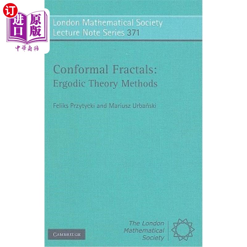 海外直订Conformal Fractals: Ergodic Theory Methods 共形分形：遍历理论方法