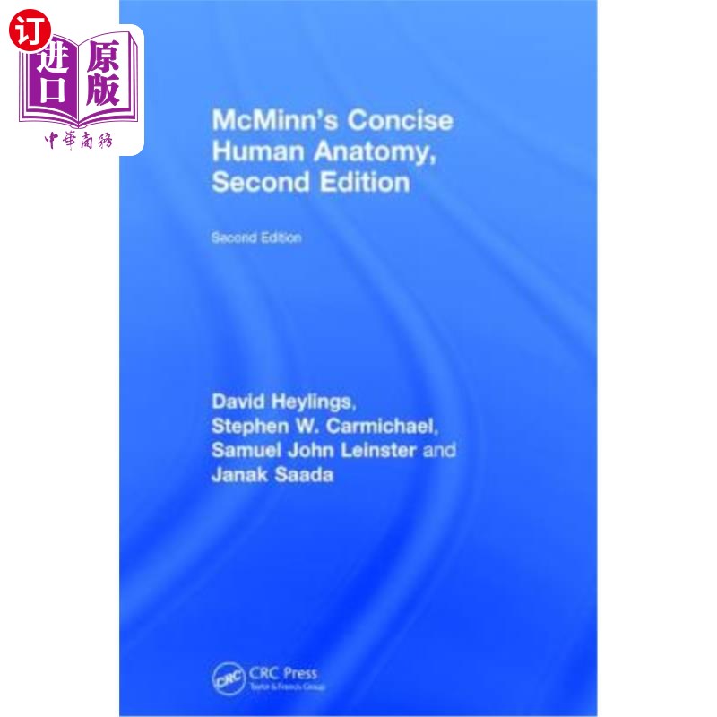 海外直订医药图书McMinn's Concise Human Anatomy
