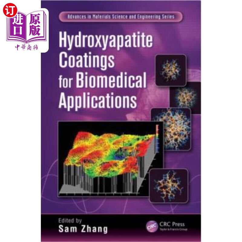 海外直订医药图书Hydroxyapatite Coatings for Biomedical Applications 生物医学应用羟基磷灰石涂料