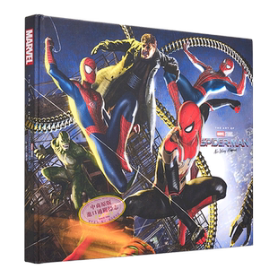 蜘蛛侠英雄无归电影设定集 Spider-Man No Way Home 蜘蛛侠3设定集英文原版 漫威蜘蛛侠周边蜘蛛侠艺术画册 荷兰弟赞达亚