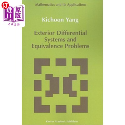 海外直订Exterior Differential Systems and Equivalence Problems 外微分系统与等价问题