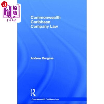 海外直订Commonwealth Caribbean Company Law 英联邦加勒比公司法