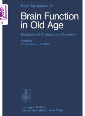 海外直订医药图书Brain Function in Old Age: Evaluation of Changes and Disorders 老年脑功能:变化和障碍的评估