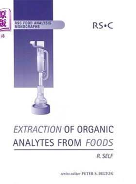 海外直订Extraction of Organic Analytes from Foods: A Manual of Methods 从食品中提取有机分析物：方法手册