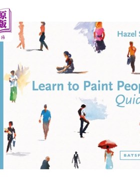 海外直订Learn to Paint People Quickly 学会快速画人