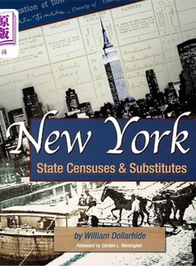 海外直订New York State Censuses & Substitutes 纽约州人口普查和替代品