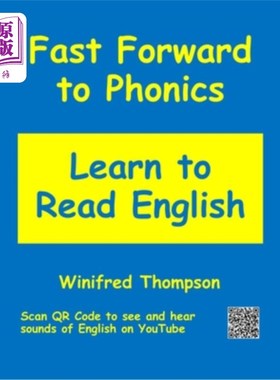 海外直订Fast Forward to Phonics Learn to Read English 快进到自然发音学阅读英语
