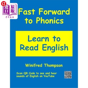 海外直订Fast Forward to Phonics Learn to Read English 快进到自然发音学阅读英语