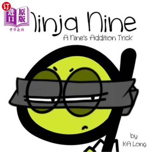 海外直订Ninja Nine: A Nine's Addition Trick 忍者九：九的加法技巧
