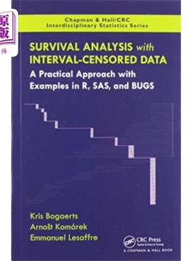 海外直订Survival Analysis with Interval-Censored Data 间隔审查数据的生存分析