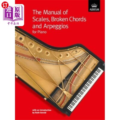 海外直订Manual of Scales, Broken Chords and Arpeggios 音阶、断和弦和琶音手册