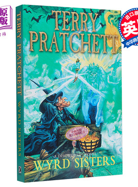 现货 【中商原版】碟形世界6：巫婆怪女 英文原版 科幻小说 Discworld Novel 6 Wyrd Sisters Terry Pratchett 特里普拉切特