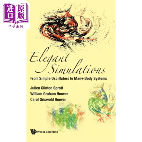 现货 优雅的仿真 Elegant Simulations From Simple Oscillators To Many-body Systems 英文原版 Julien Clinton【中商原版】